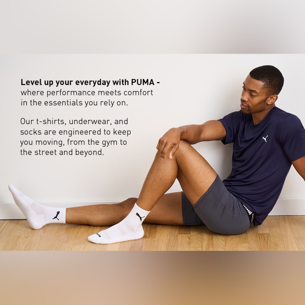 PUMA 5PK Performance Boxer Briefs Multicolor MED 32-34 Waist NWT - Picture 4 of 13